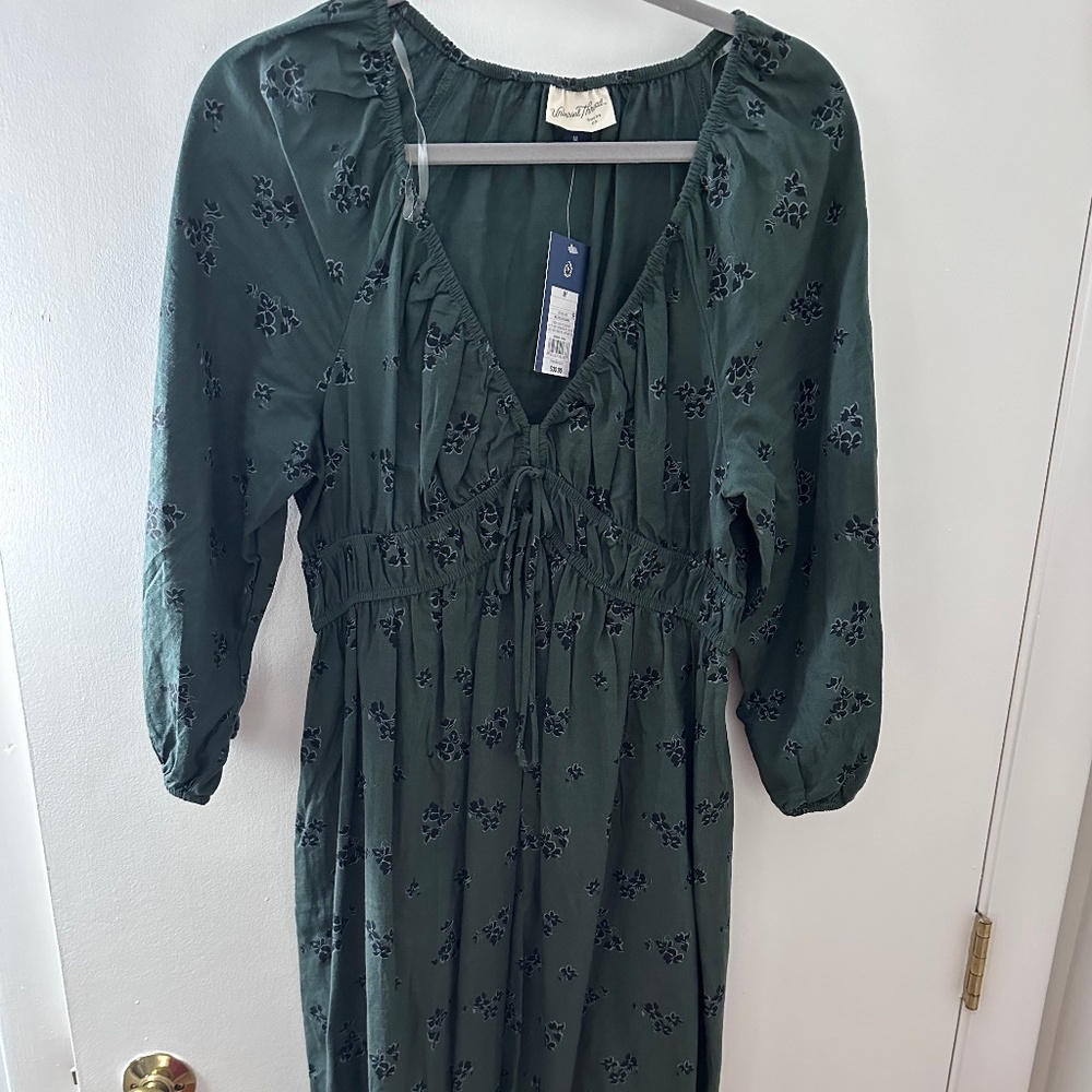 Universal Thread Puff Sleeve Midi Dress